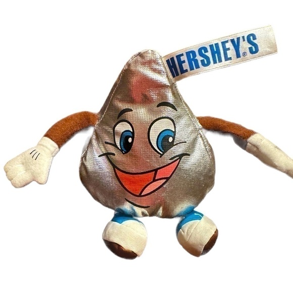 Plush Hershey Kiss - 3” Tall - Perfect Condition! - Picture 2 of 4